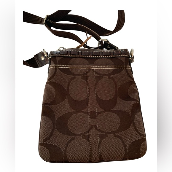 Coach Hampton Snake Embossed Crossbody Bag Small - Picture 2 of 5